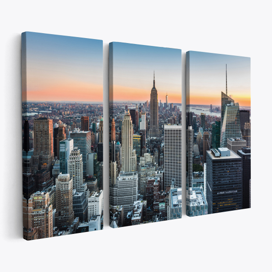 Cuadro tríptico - Nueva York