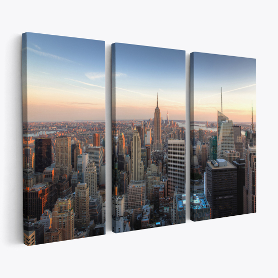Cuadro tríptico - Nueva York