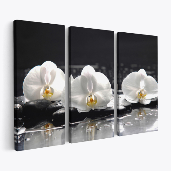 Cuadro tríptico - Orquídeas