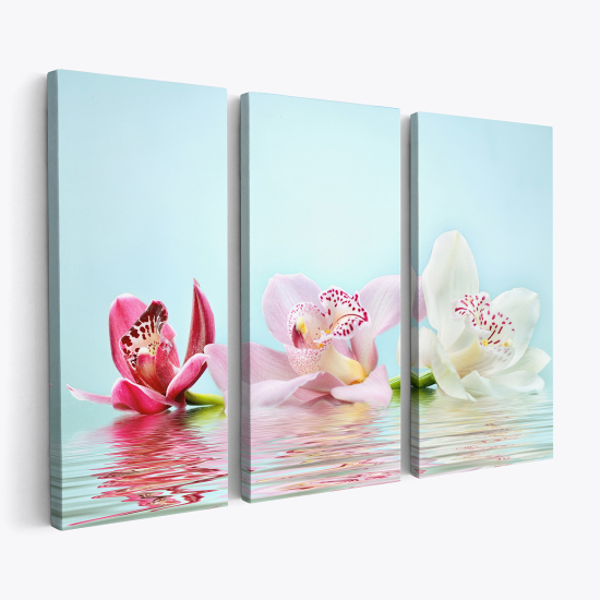 Cuadro tríptico - Orquídeas
