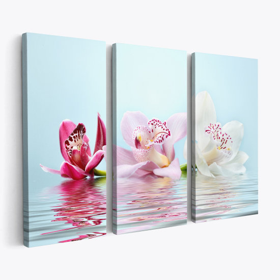 Cuadro tríptico - Orquídeas
