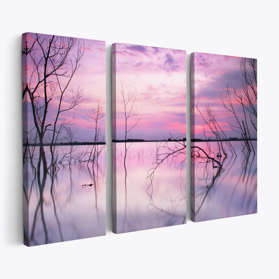 Cuadro tríptico - Paisaje