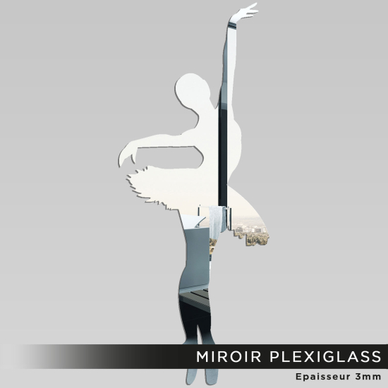 Espejo acrílico plexiglás - Bailarina