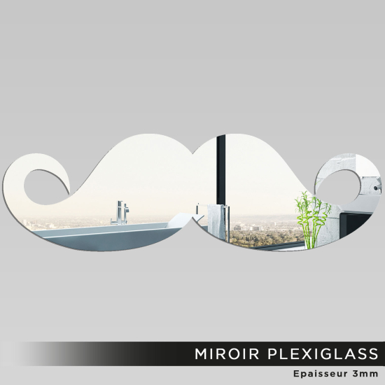Espejo acrílico plexiglás - Bigote