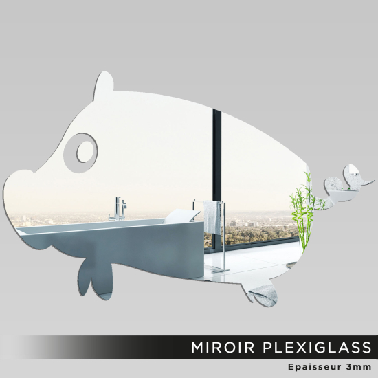 Espejo acrílico plexiglás - Cerdo