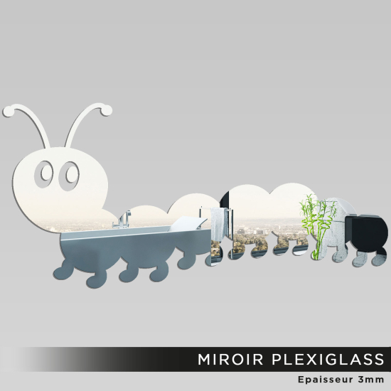 Espejo acrílico plexiglás - Ciempiés