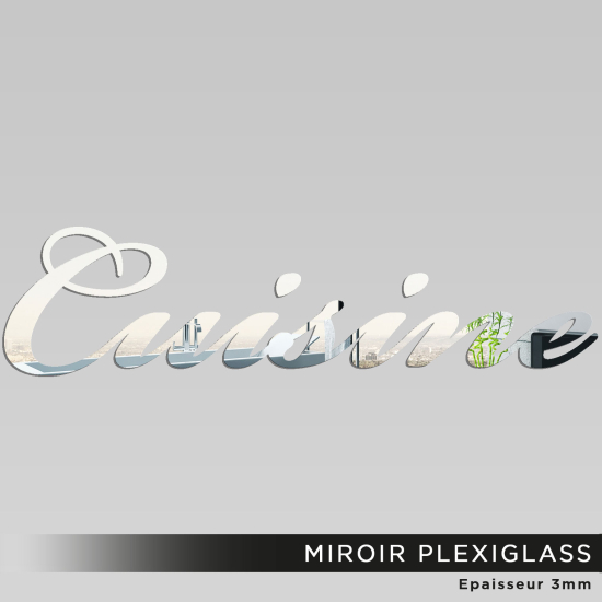 Espejo acrílico plexiglás - Cocina