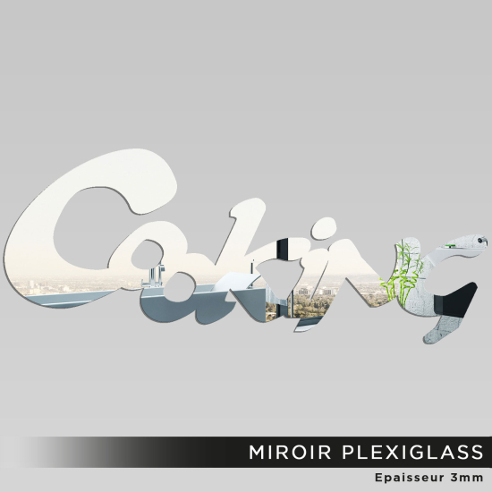 Espejo acrílico plexiglás - Cocina