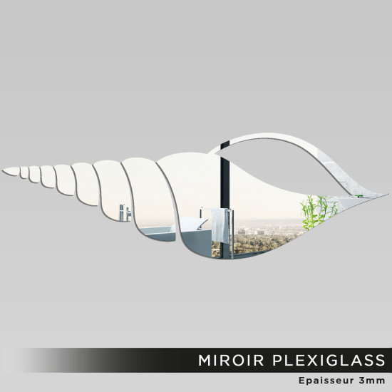 Espejo acrílico plexiglás - Concha