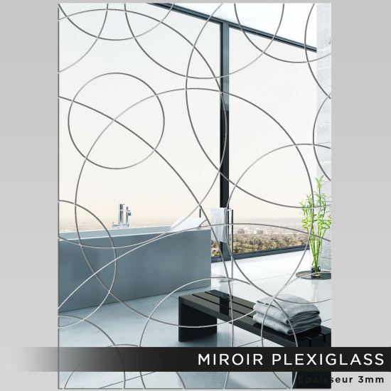 Espejo acrílico plexiglás - Diseño rectangular