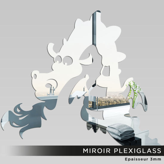 Espejo acrílico plexiglás - Dragón