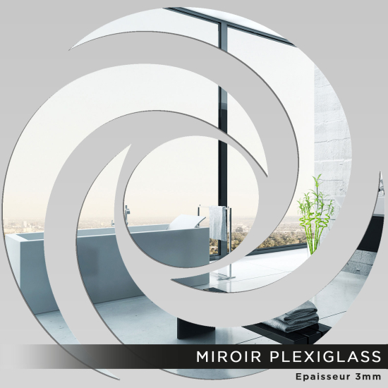 Espejo acrílico plexiglás - Espiral