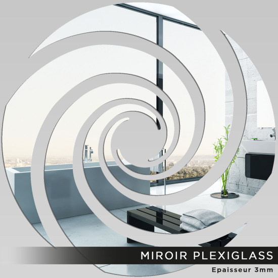 Espejo acrílico plexiglás - Espiral