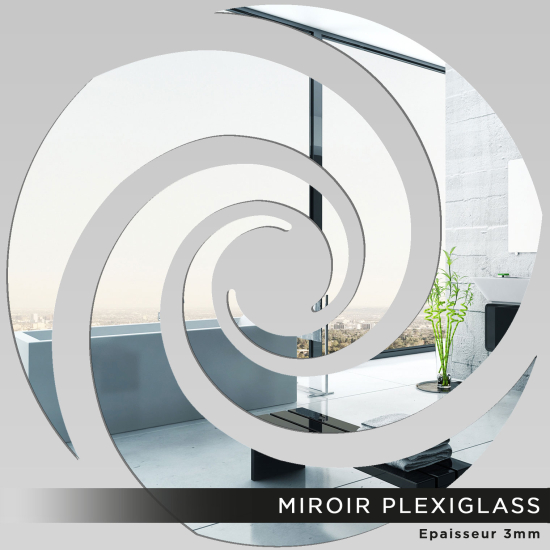 Espejo acrílico plexiglás - Espiral