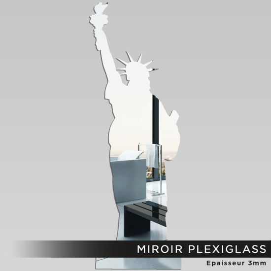 Espejo acrílico plexiglás - Estatua de la Libertad