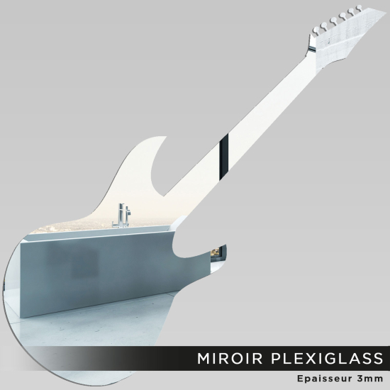 Espejo acrílico plexiglás - Guitarra