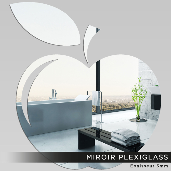 Espejo acrílico plexiglás - Manzana