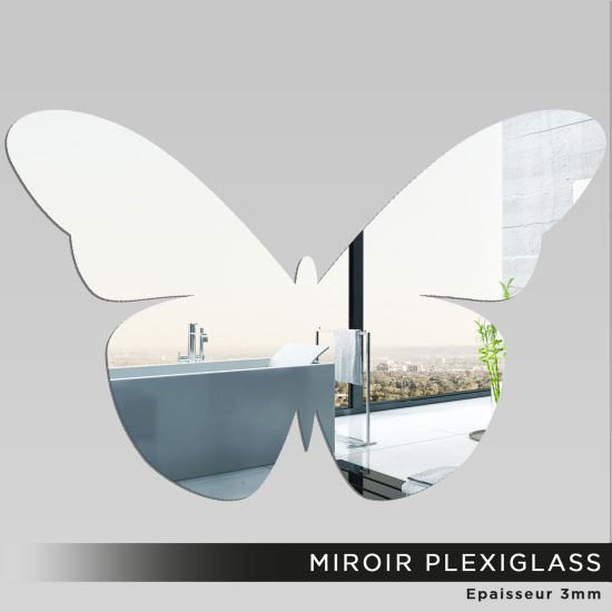 Espejo acrílico plexiglás - Mariposa