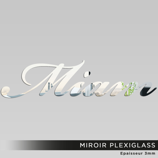 Espejo acrílico plexiglás - Ñam