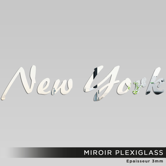 Espejo acrílico plexiglás - Nueva York