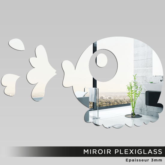 Espejo acrílico plexiglás - Pescado