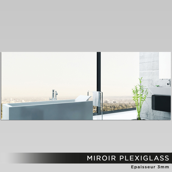 Espejo acrílico plexiglás - Rectángulo