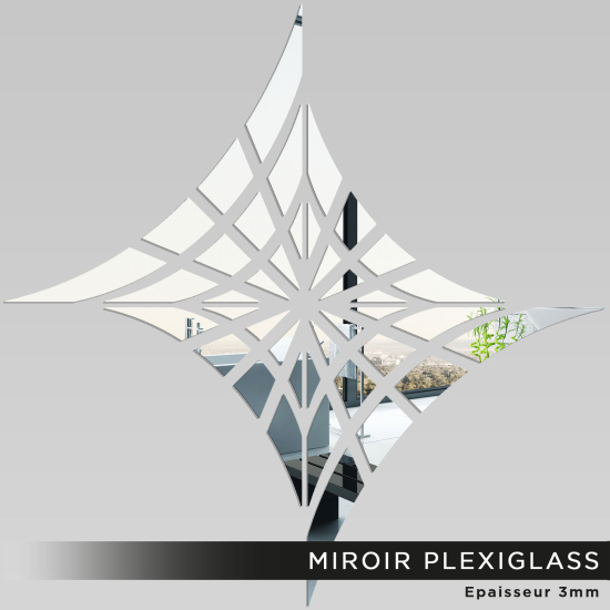 Espejo acrílico plexiglás - Telaraña
