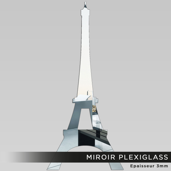 Espejo acrílico plexiglás - Torre Eiffel