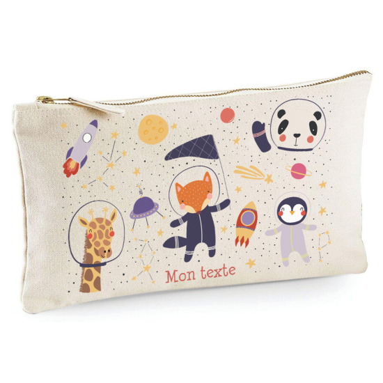 Estuche / Bolsa - Animales astronautas