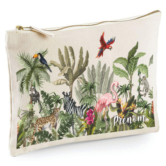 Estuche / Bolsa - Animales de la jungla