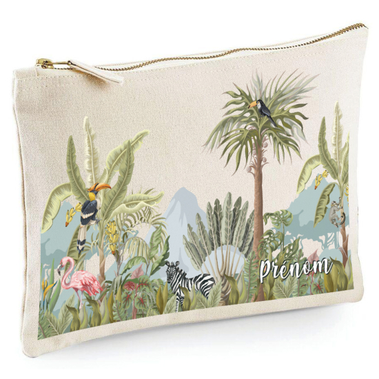 Estuche / Bolsa - Animales de la jungla