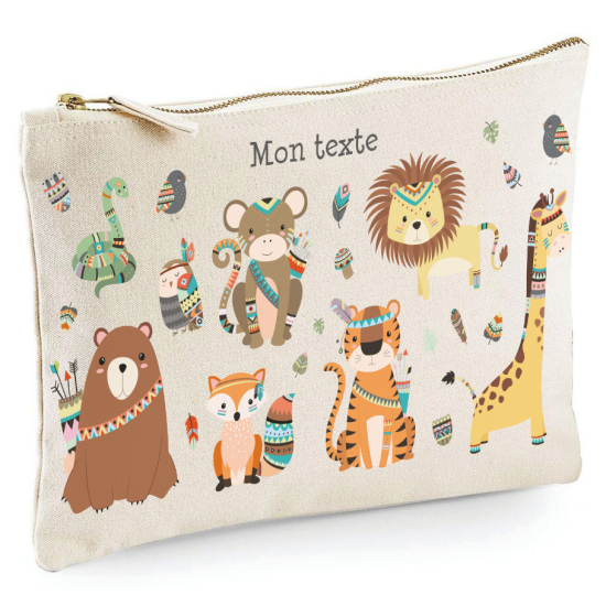 Estuche / Bolsa - Animales de la Selva
