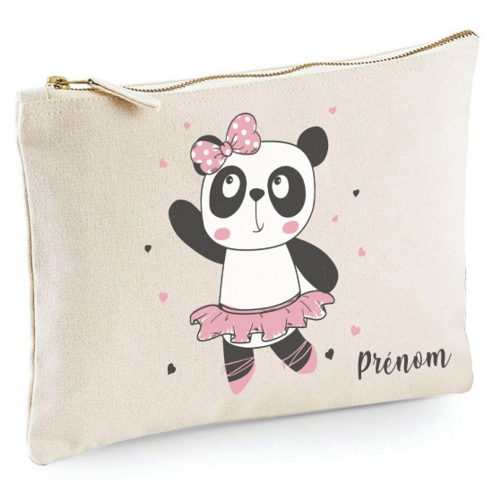Estuche / Bolsa - Bailarina panda