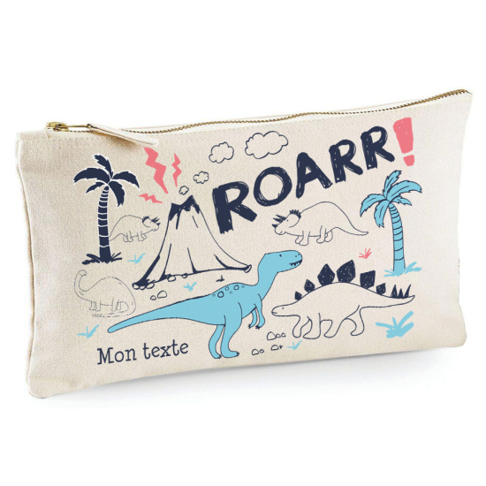 Estuche / Bolsa - Dinosaurios