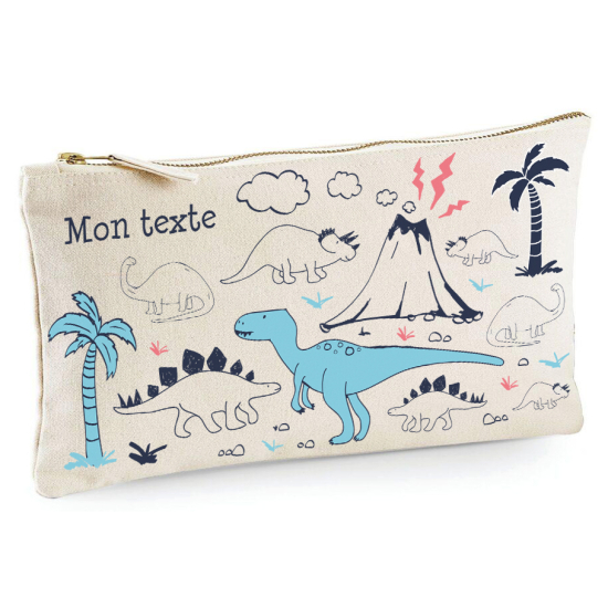 Estuche / Bolsa - Dinosaurios