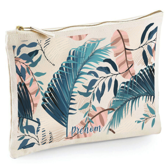 Estuche / Bolsa - Flores de palmeras