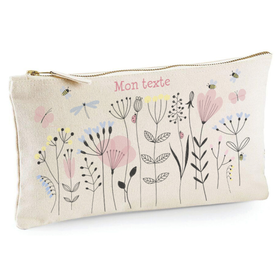 Estuche / Bolsa - Flores naturales