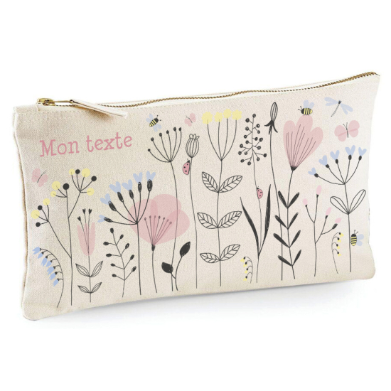 Estuche / Bolsa - Flores naturales