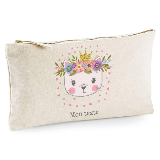 Estuche / Bolsa - Gato princesa