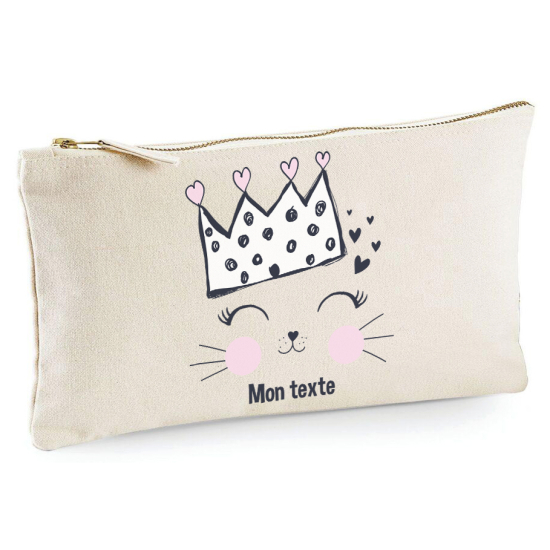 Estuche / Bolsa - Gato princesa