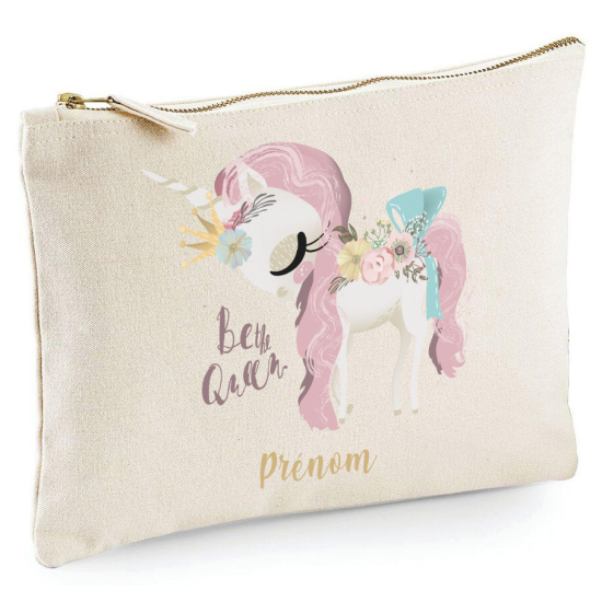 Estuche / Bolsa - Licorne sea la reina