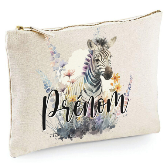 Estuche / Bolsa - Nombre Cebra