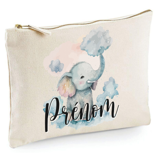 Estuche / Bolsa - Nombre Elefante