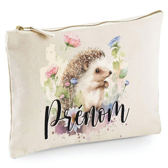 Estuche / Bolsa - Nombre Erizo