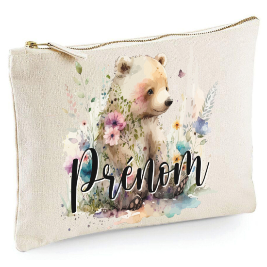 Estuche / Bolsa - Nombre Oso