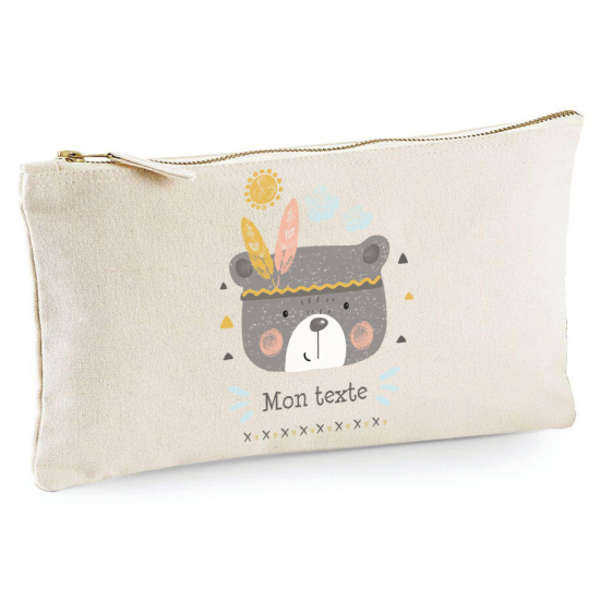 Estuche / Bolsa - Osito indio