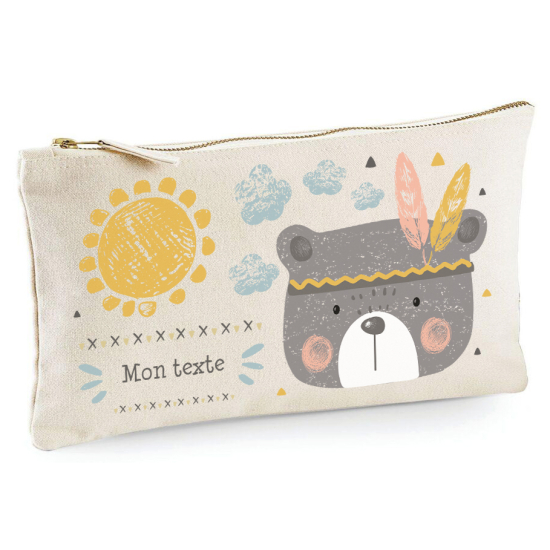 Estuche / Bolsa - Osito indio