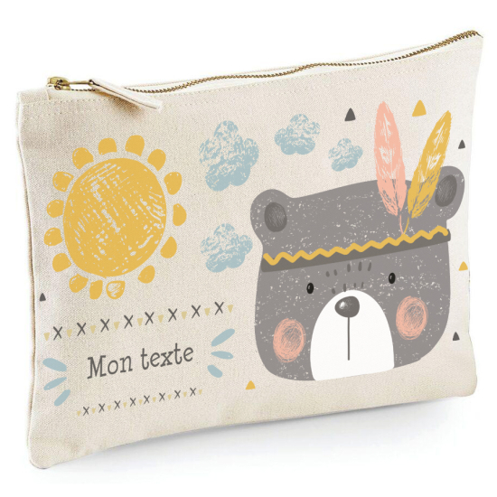Estuche / Bolsa - Osito Indio