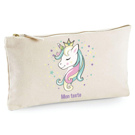 Estuche / Bolsa - Princesa unicornio