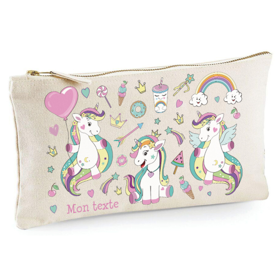 Estuche / Bolsa - Sirenas arcoíris